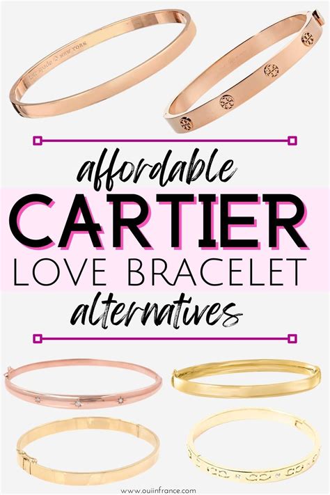 cartier bracelet alternative|bracelets that look like cartier.